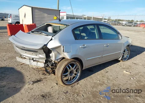 2012 Nissan Sentra 2.0 S from USA, damaged, VIN 3N1AB6AP9CL640411